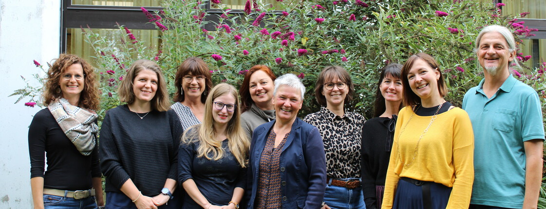 Das Team Handwerk bestehend aus 9 Männer und Frauen.